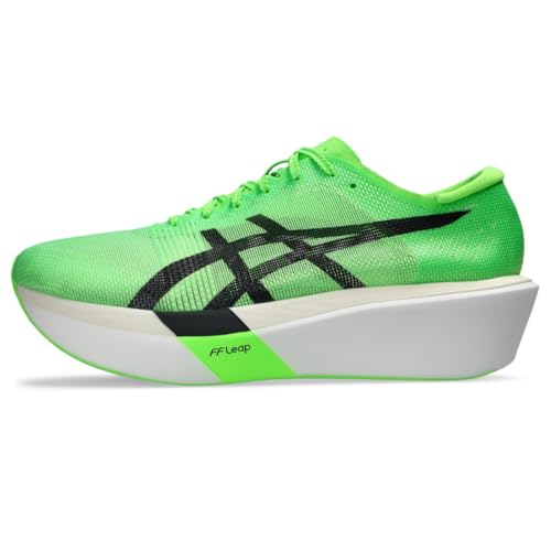 ASICS Unisex METASPEED Sky Tokyo Running Shoes, 9.5M / 11W, Green Gecko/Black