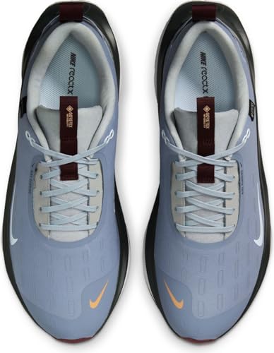 Nike InfinityRN 4 Gore-TEX Men's Waterproof Road Running Shoes (HQ0265-400, Ashen Slate/Light Pumice/Dark Smoke Grey/Football) Size 7.5