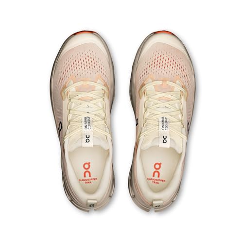 On Mens Cloudsurfer Trail 2 Ivory/Ghost 11 M