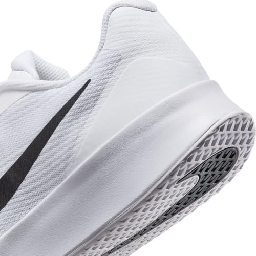 Nike Men's Vapor Lite 3 Hard Court Tennis Shoes, White/Black, 10.5
