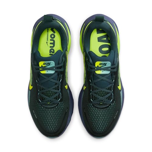 Nike Men's Vomero 18 Seaweed/Volt/Cannon/Sanded Purple 8 Medium