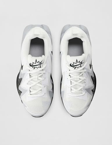 Nike Kid's S.T. Dynamite, White/Black-Summit White-Pure Platinum, 5Y