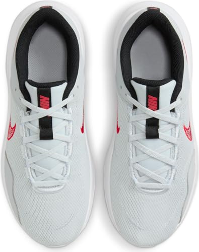 Nike Legend Essential 3 Next Nature Men's Workout Shoes (DM1120-010, Pure Platinum/White/Black/University Red) Size 12
