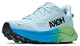 Hoka Womens Challenger 8 Glimmering Blue/Tart Apple 9 Medium