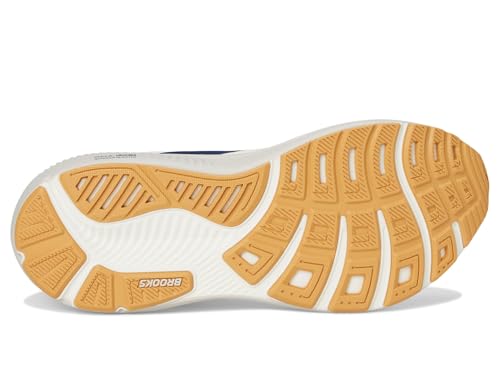 Brooks Men's Ghost 17 Coconut/Moonbeam/Blue 13 Medium