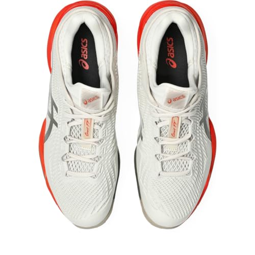 ASICS Men's Court FF 3 Tennis Shoes, 9, Soft Oat/Vintage Khaki