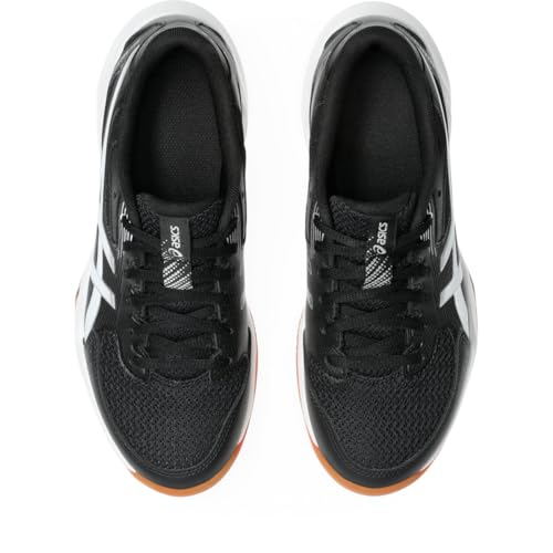 ASICS Women's Gel-Rocket 12 Volleyball Shoes, 10, Black/White