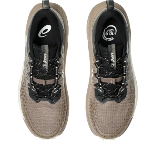 ASICS Men's Gel-Trabuco 13 Running Shoes, 7.5, Taupe Grey/Black