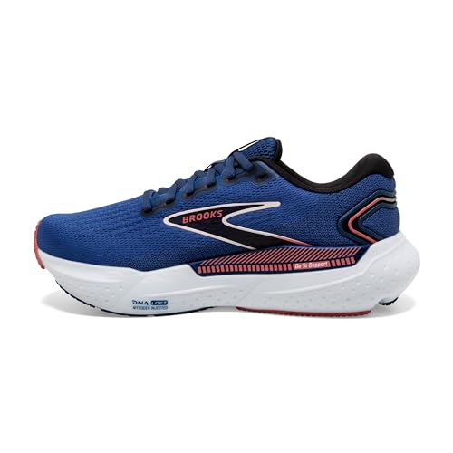 Brooks Women’s Glycerin GTS 21 Supportive Running Shoe - Blue/ICY Pink/Rose - 5 Medium