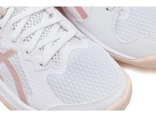 ASICS Women's Beyond FlyteFoam Volleyball Shoes, 8, White/MORGANITE