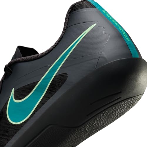 Nike Zoom Rival SD 2 Track & Field Throwing Shoes (FZ9665-001, Black/Electric Algae/Bright Spruce/Volt) Size 7