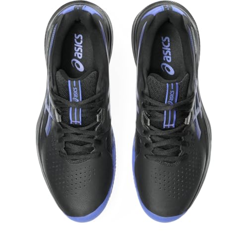 ASICS Men's Gel-Challenger 15 Clay Tennis Shoes, 14, Black/Dark Cobalt