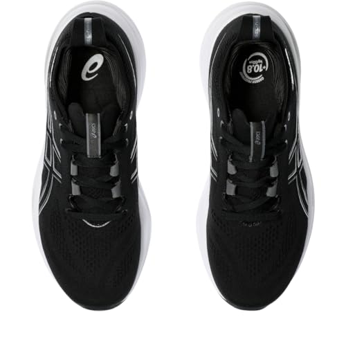 ASICS Women's Gel-Nimbus 26 Running Shoe, 9.5, Black/Graphite Grey
