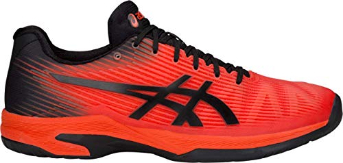 ASICS Solution Speed FF Men's Tennis Shoe, Cherry Tomato/Black, 9 D US
