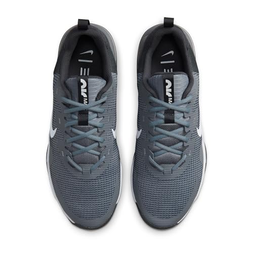 Nike Men's Air Max Alpha Trainer 5 Workout Shoes, Smoke Grey/White-Dark Smoke Grey-Dark Grey, 9