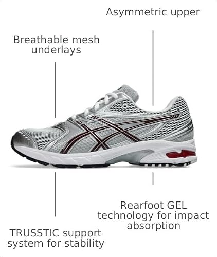 ASICS Unisex Gel-DS Trainer 14 Sportstyle Shoes, 10.5M / 12W, White/Port Royal