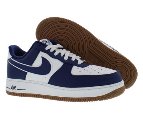 Nike mens Air Force 1 '07 Lv8, Sail/Midnight Navy, 9.5