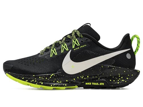 Nike Women's Pegasus Trail 5 Sneaker, Black/Phantom/Volt Ice, 9