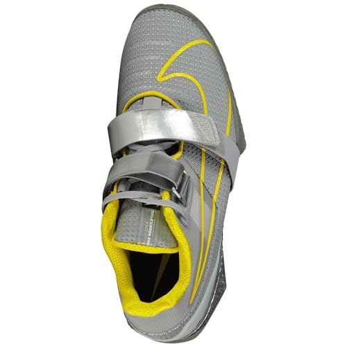 Nike Romaleos 4 Weightlifting Shoes (CD3463-002, Wolf Grey/Lightning) Size 8