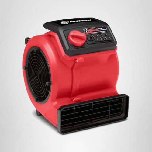 Vacmaster AM201 1101 Air Mover and Fitness Fan 550 CFM Drying and Cooling