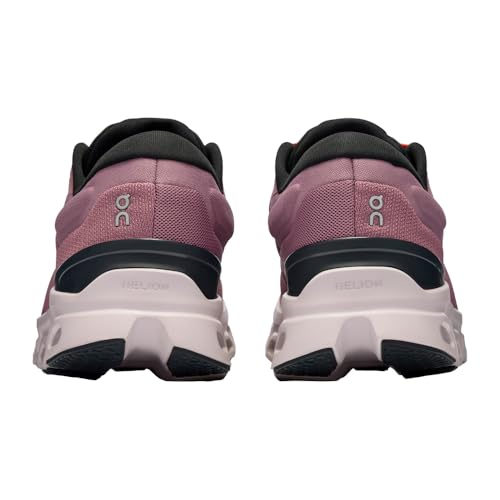 On Women's Cloudstratus 3 Trainers, Quartz Lily, 7.5 US