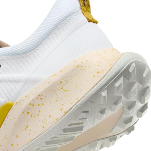 Nike Juniper Trail 2 Nn, Men's Low, White/Black-Vivid Sulfur-Khaki, 44 EU / 44 EU