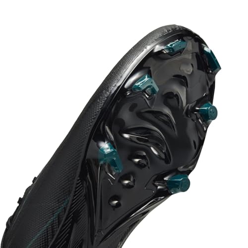 Nike Men Zoom Vapor 16 Academy Fg/Mg Sneaker, Black Black Deep Jungle, 9.5 US