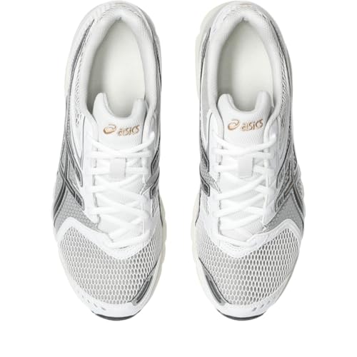ASICS Unisex Gel-DS Trainer 14 Sportstyle Shoes, 8M / 9.5W, White/Honey Beige