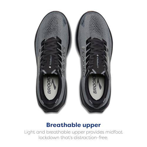 Brooks Men’s Hyperion 3 Neutral Running Shoe - Primer/Ebony/Oyster - 11 Medium