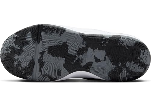 Nike Big Kid's Team Hustle D Basketball Shoes, Black/White-Anthracite, 4.5Y