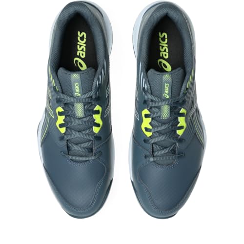 ASICS Men's Gel-RENMA 2 Pickleball Shoes, 8, RAW Indigo/Safety Yellow