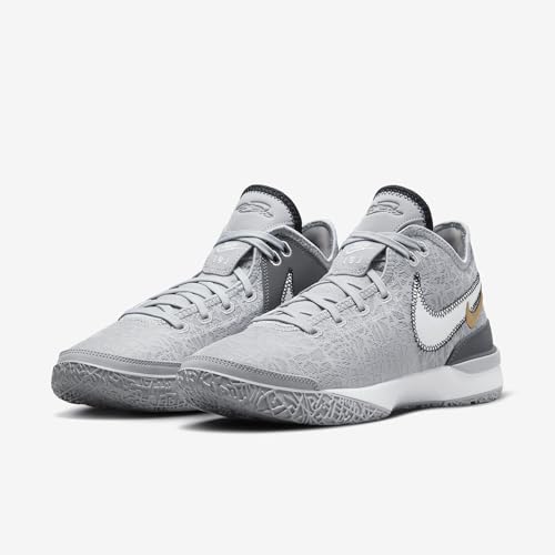 NIKE Lebron NXXT Gen Basketball Shoes (DR8784-004,Wolf Grey/White-Iron Grey-Black) Size 11