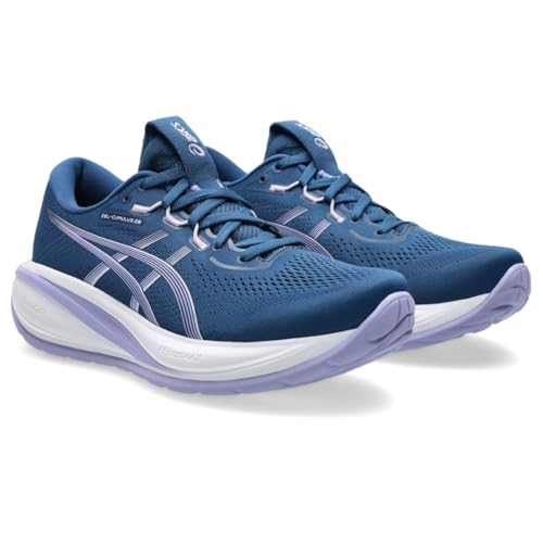 ASICS Women's Gel-Cumulus 28 Running Shoes, 8, Twilight Blue/Bluebell