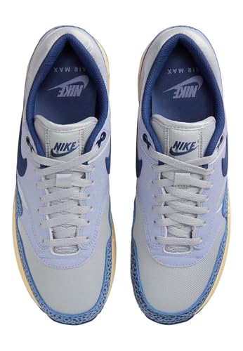 Nike Men's AIR MAX 1 '86 PRM - Size 8 US - Lt Smoke Grey/Diffused Blue