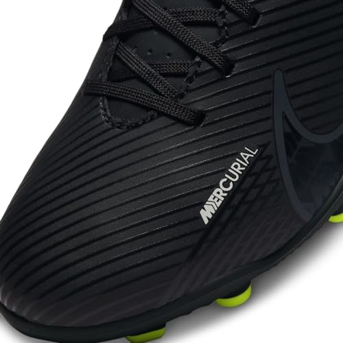 Nike Jr. Mercurial Vapor 15 Club Multi-Ground Soccer Cleats Black | Black Size 6 Medium