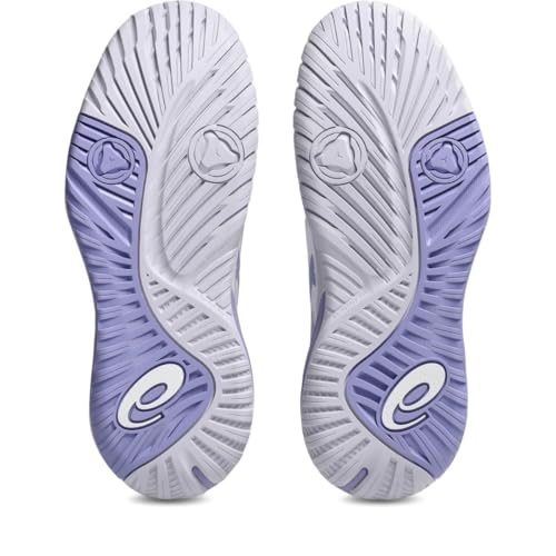 ASICS Women's Gel-Resolution X Tennis Shoes, 8, White/Bluebell