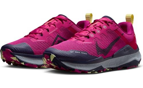 NIKE Women's WMNS React Wildhorse 8Low, Fireberry Purple Ink Fierce Pink, 5.5 US