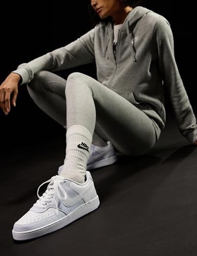 Nike Women's Court Vision Low Next Nature Shoes, Football Grey/White, 8.5