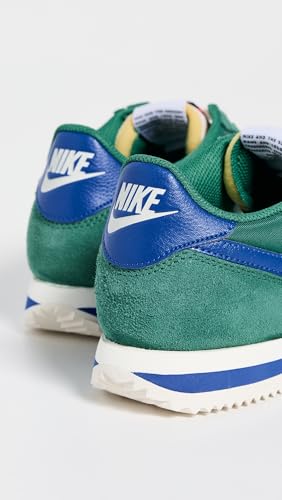 Nike Women's Cortez Txt 2 Sneakers, Evergreen/Royal/Sail/White, 7.5 Medium US