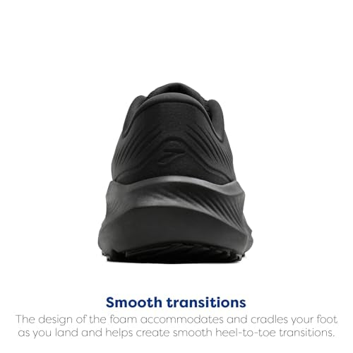 Brooks, Mens, Anthem 8, Black/Black/Ebony, 9.5, Wide
