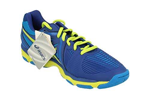 ASICS Gel-Netburner Ballistic Mens Trainers B507Y Sneakers Shoes (UK 7 US 8 EU 41.5, Green Blue 4977)