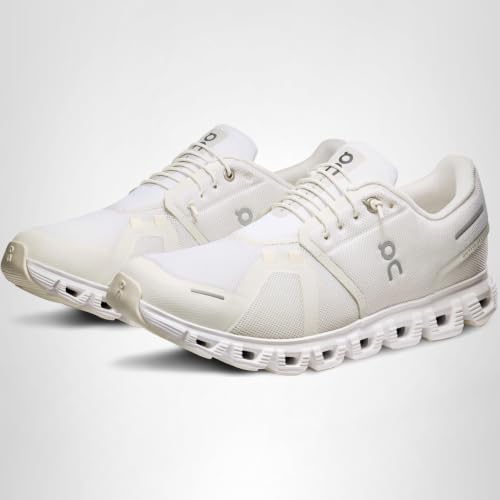 On Mens Cloud 6 White/White 9.5 Medium