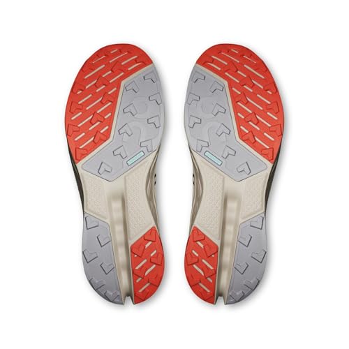 On Mens Cloudsurfer Trail 2 Ivory/Ghost 9 M