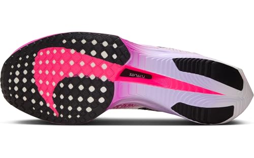 Nike Vaporfly 3 Women's Road Racing Shoes (DV4130-104, White/Vivid Purple/Purple) Size 8.5