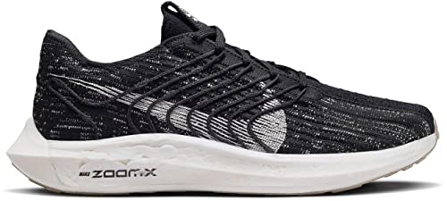 Nike Womens Pegasus Turbo Next Nature, Black/Sail-Off Noir Sesame, 7 M US