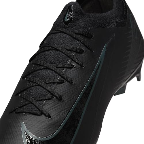 Nike Men's Zm Vapor 16 Pro FgFootball Shoe, Black Black Deep Jungle, 9.5 US