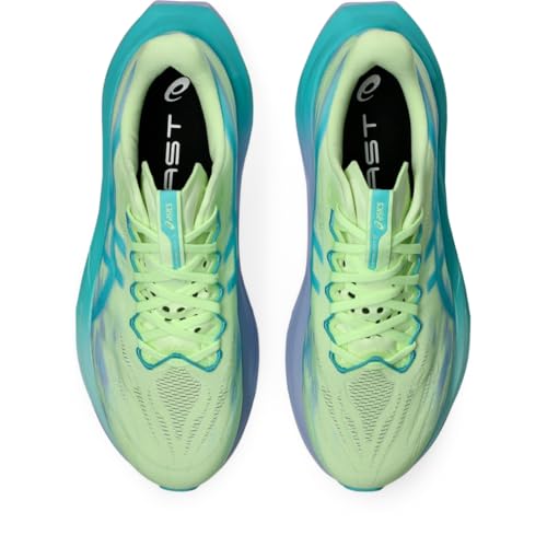 ASICS Unisex SUPERBLAST 3 Running Shoes, 12M / 13.5W, Illuminate Yellow/Energy Aqua