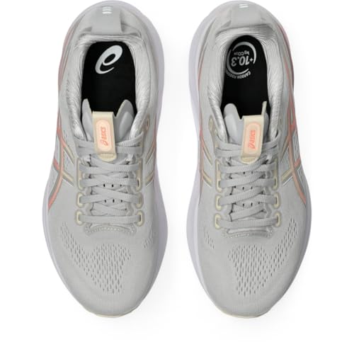 ASICS Women's Gel-Kayano 32 Running Shoes, 8.5, Cloud Grey/Seashell