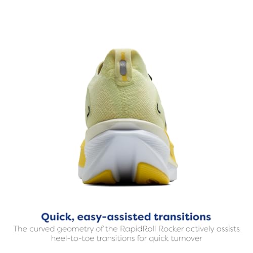 Brooks Men's Hyperion Max 3 Neutral Running Shoe - Luminary/Cyber Yellow/Black - 9 Medium