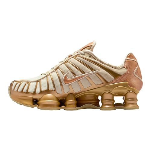 Nike Shox TL Women's Shoes (Coconut Milk/Metallic Gold/Celestial Gold/Metallic Copper) Size 6.5